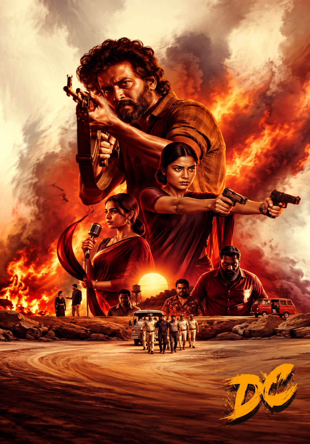 DC (2026) (Hindi + Tamil) Dual Audio UnCut South Movie HD ESub